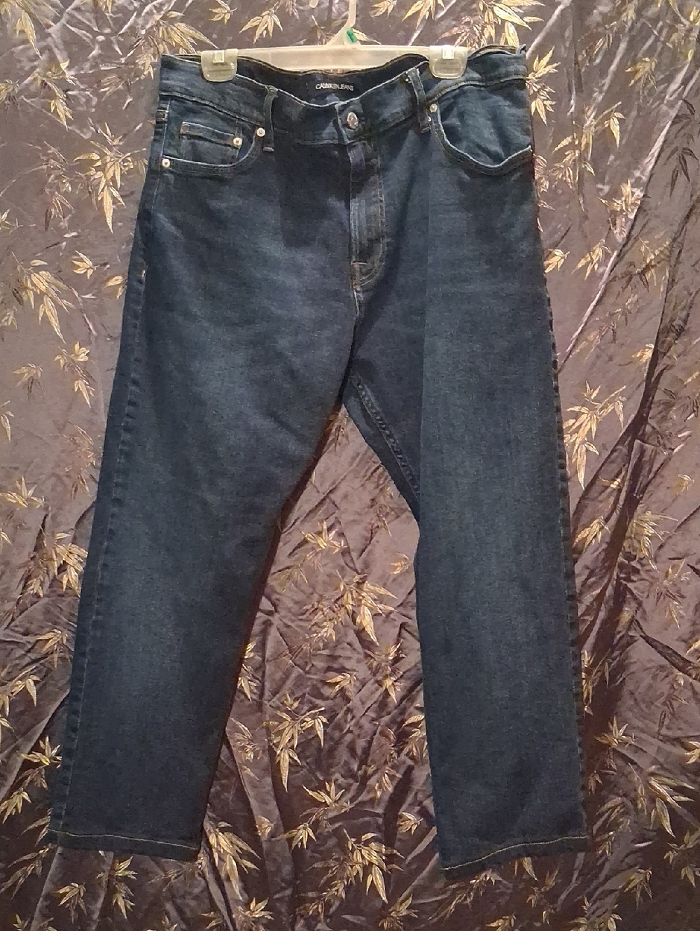 Calvin Klein Jeans Men's Indigo Straight Fit Jeans